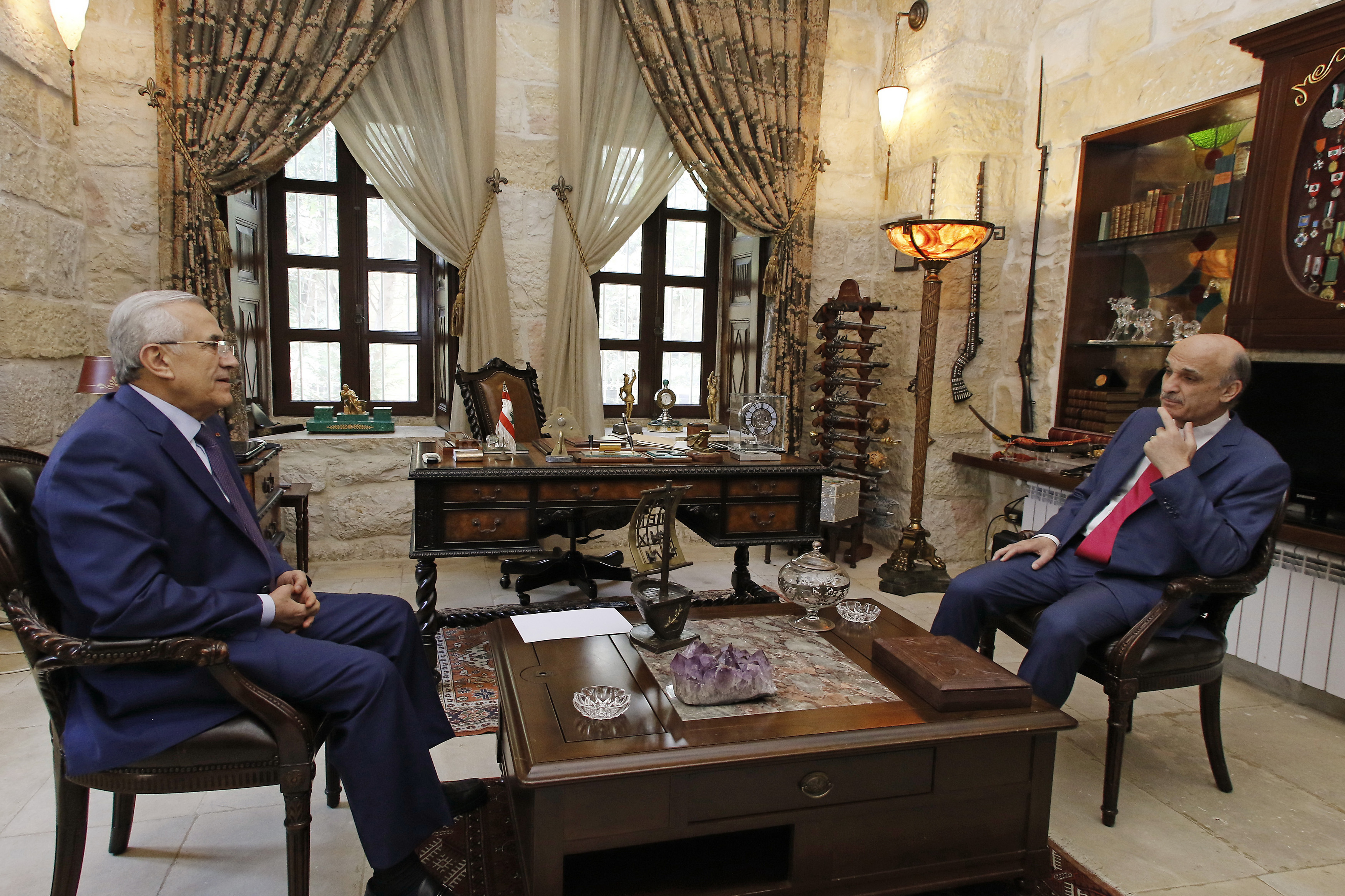 PrSleimanDSamir Geagea 07 04 2018 (1)
